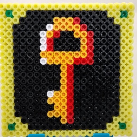 Zelda NES Inspired   Coasters / Perler bead coasters / Hama Beads / Fuse Beds . - Picture 4 of 8